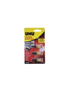 UHU súper rapid mini 2+1 g