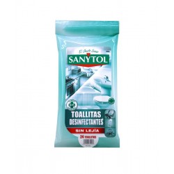 Sanytol toallitas desinfectantes 24 u