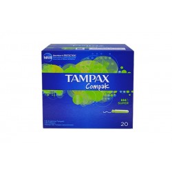Tampones Tampax compack super 20 unidades