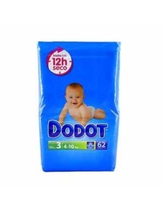 Dodot bolquers talla 3 4-10 kg 62unitats