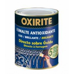 Oxirite esmalte antioxidante liso brillante 4 L gris plata