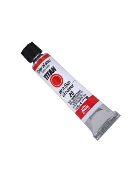 Titan Óleo nº 20 Rojo cadmio claro 20 ml