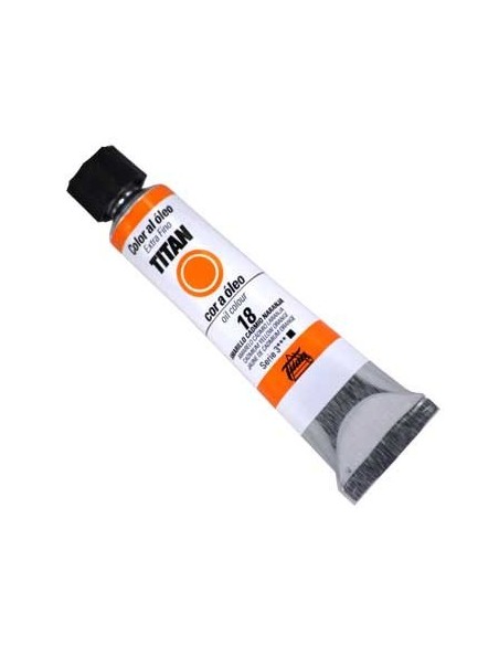 Titan Óleo nº 8 Amarillo cadmio naranja 20 ml
