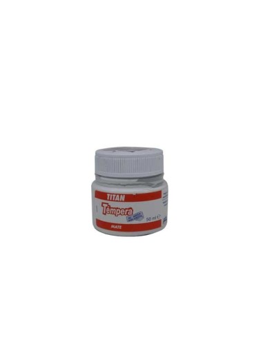 Titan tempera 50ml blanco titan 4