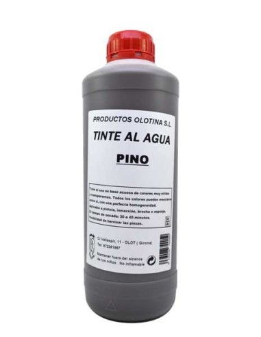 Tinte al agua pino 1 L