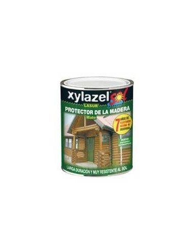 Xylazel lasur sol mate 750 ml nogal