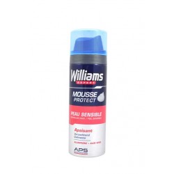 Williams mousse protect piel sensible 250 ml