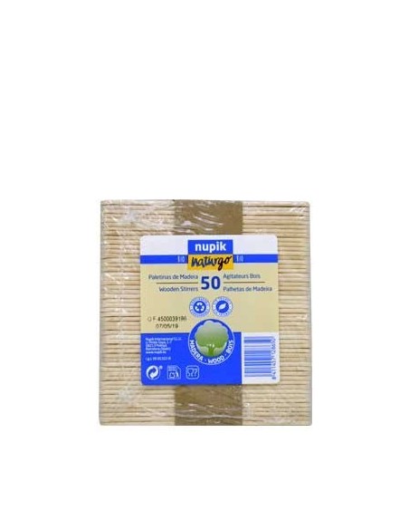 Nupik paletina eco madera 50 unidades
