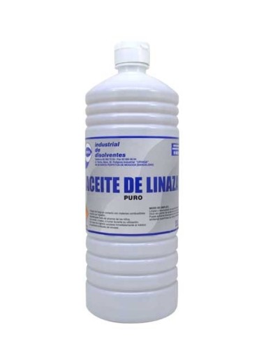 Aceite de Linaza puro indisol 1L
