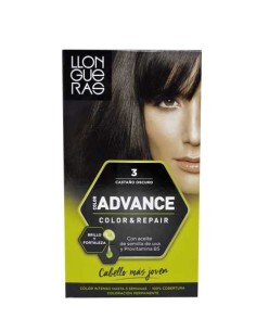 Tint Llongueras Advance 3 castaño oscuro  