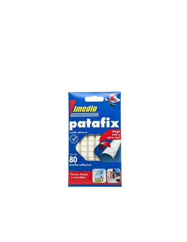 imedio patafix 80 pastillas adhesivas removibles
