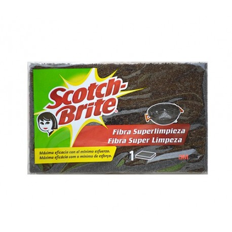 Fregall scotch brite fibra negre 