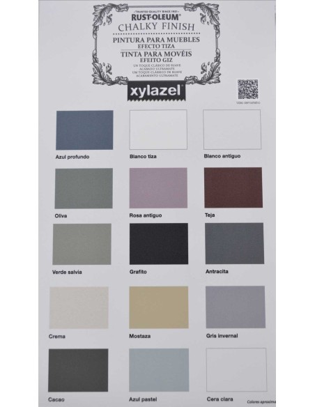 Rustoleum chalky finish paint 125ml azul profundo